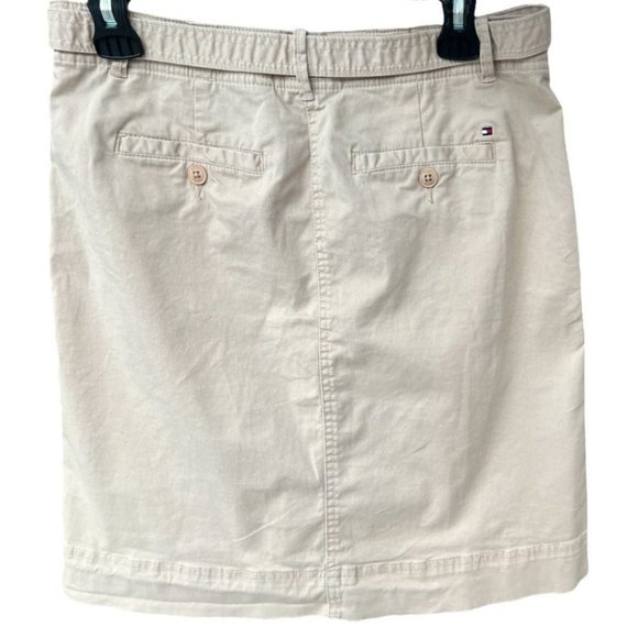 Tommy Hilfiger belted chino skirt - Picture 2 of 8